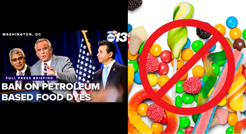 USA wycofuje barwniki ropopochodne